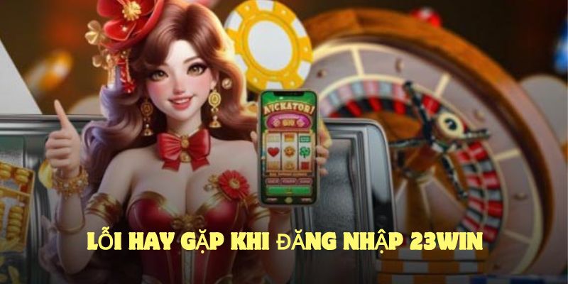 Lỗi hay gặp khi đăng nhập 23win 